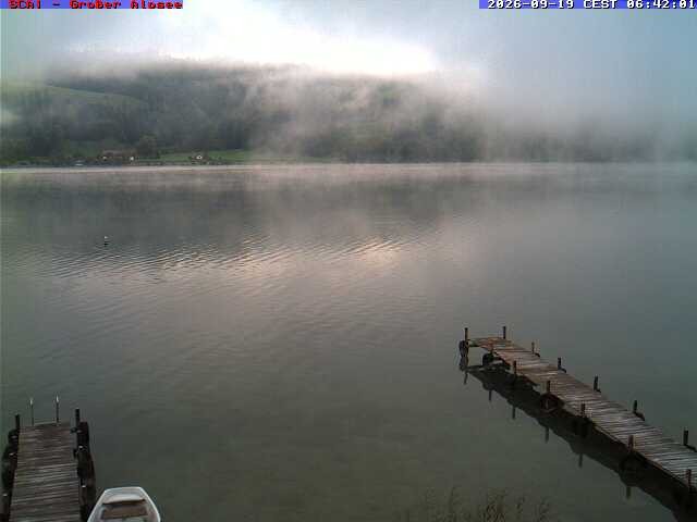 Archived image Webcam Lake "Großer Alpsee"
