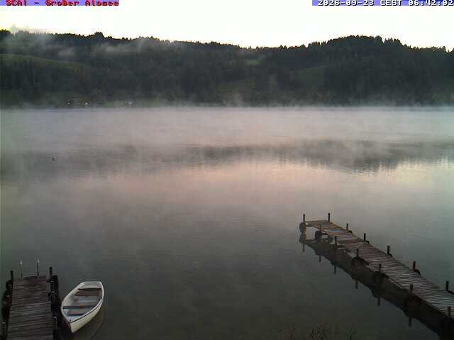 Archiv Foto Webcam Großer Alpsee bei Immenstadt