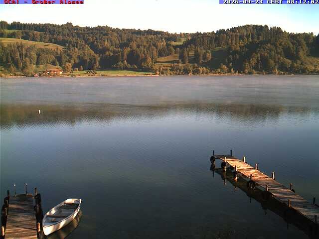 Archiv Foto Webcam Großer Alpsee bei Immenstadt
