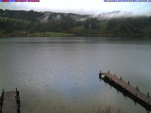 Archived image Webcam Lake "Großer Alpsee"