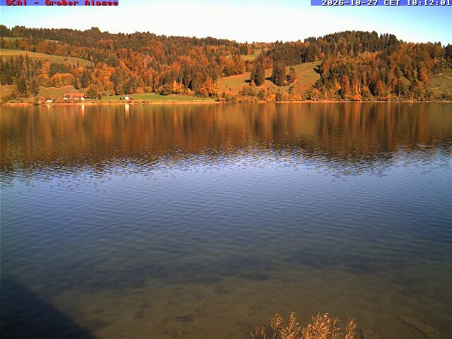 Archiv Foto Webcam Großer Alpsee bei Immenstadt