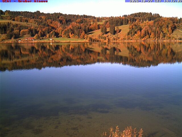 Archiv Foto Webcam Großer Alpsee bei Immenstadt