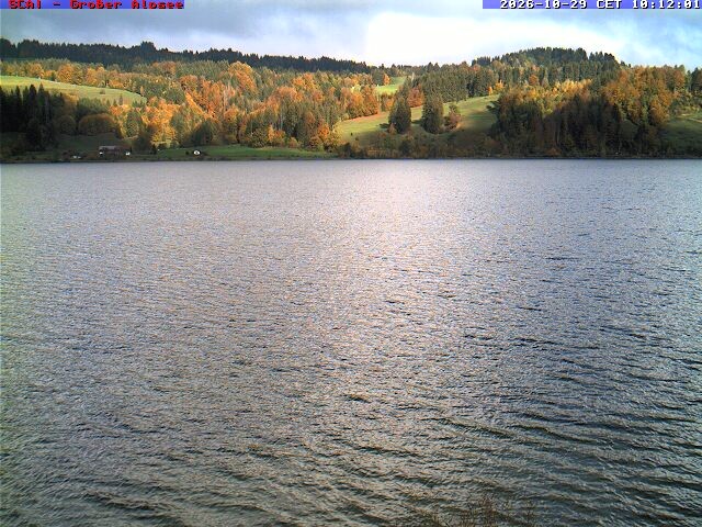 Archiv Foto Webcam Großer Alpsee bei Immenstadt