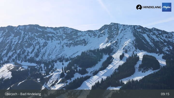 Archiv Foto Webcam Panoramablick von der Bergstation in Oberjoch