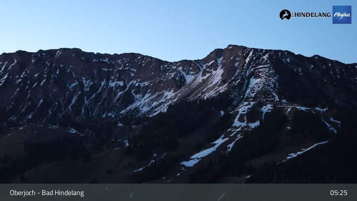 Archiv Foto Webcam Panoramablick von der Bergstation in Oberjoch