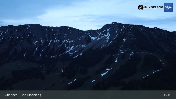 Archiv Foto Webcam Panoramablick von der Bergstation in Oberjoch
