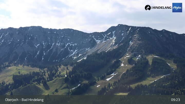 Archiv Foto Webcam Panoramablick von der Bergstation in Oberjoch