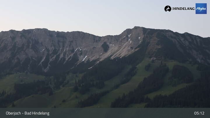 Archiv Foto Webcam Panoramablick von der Bergstation in Oberjoch