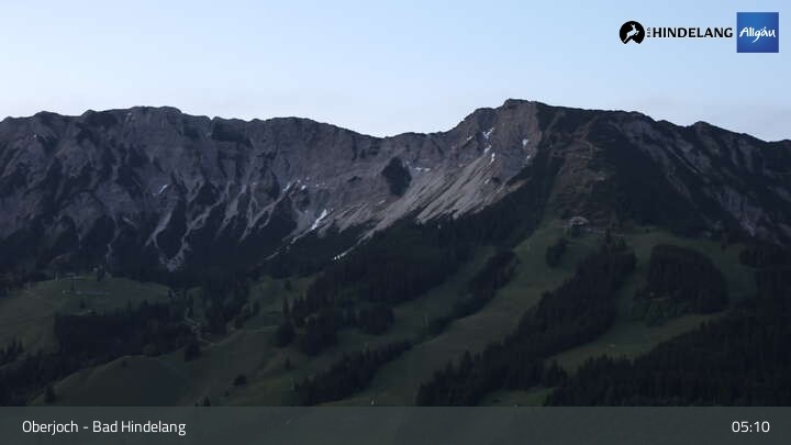 Archiv Foto Webcam Panoramablick von der Bergstation in Oberjoch