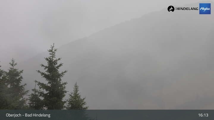 Archiv Foto Webcam Panoramablick von der Bergstation in Oberjoch