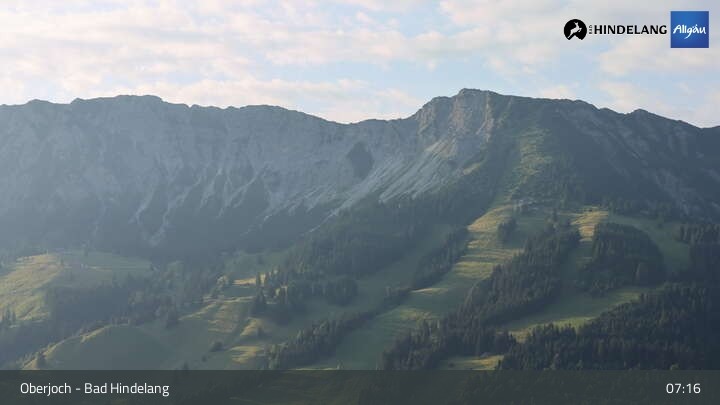 Archiv Foto Webcam Panoramablick von der Bergstation in Oberjoch