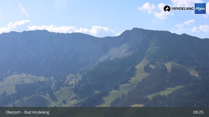 Archiv Foto Webcam Panoramablick von der Bergstation in Oberjoch