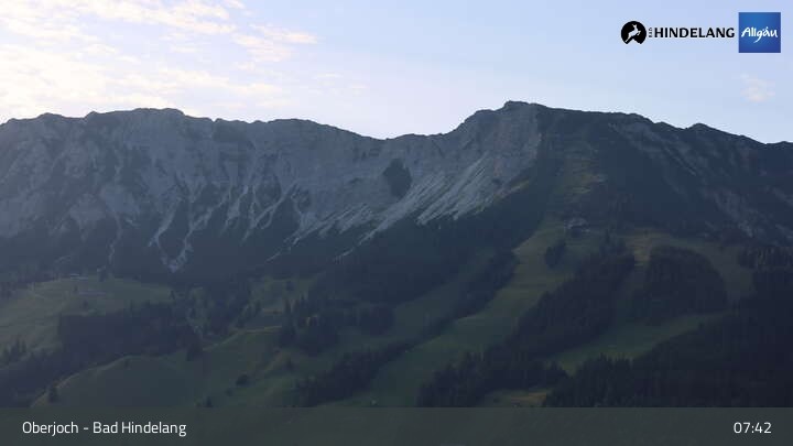 Archiv Foto Webcam Panoramablick von der Bergstation in Oberjoch
