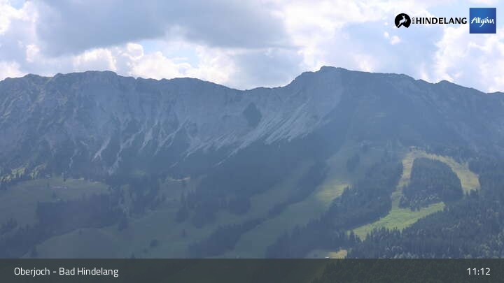Archiv Foto Webcam Panoramablick von der Bergstation in Oberjoch