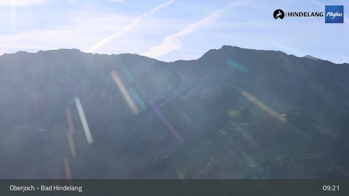 Archiv Foto Webcam Panoramablick von der Bergstation in Oberjoch