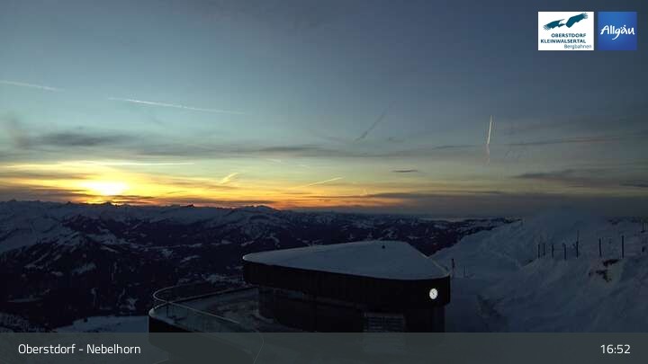 Archiv Foto Webcam 400-Gipfel-Fernblick am Nebelhorn in Oberstdorf