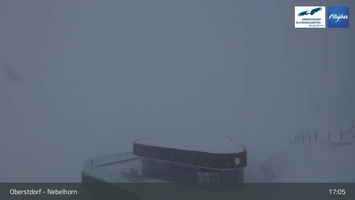 Archived image Webcam View from Nebelhorn in Oberstdorf