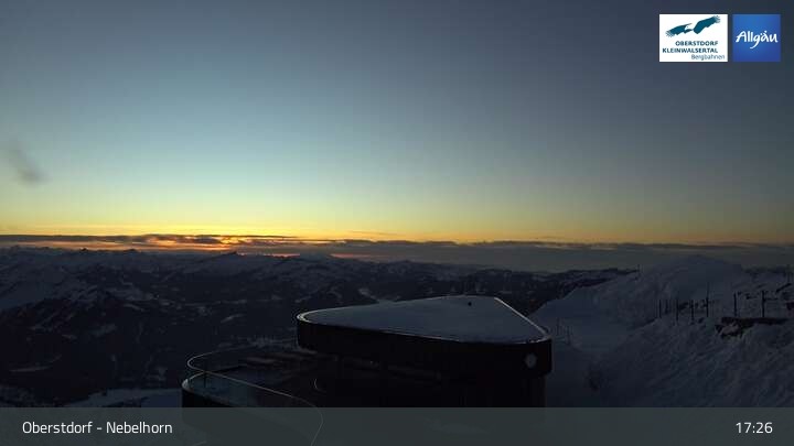 Archiv Foto Webcam 400-Gipfel-Fernblick am Nebelhorn in Oberstdorf