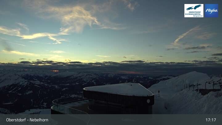 Archiv Foto Webcam 400-Gipfel-Fernblick am Nebelhorn in Oberstdorf