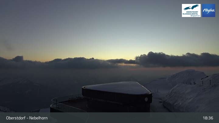 Archiv Foto Webcam 400-Gipfel-Fernblick am Nebelhorn in Oberstdorf
