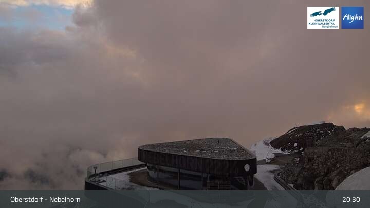 Archiv Foto Webcam 400-Gipfel-Fernblick am Nebelhorn in Oberstdorf