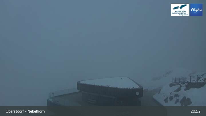 Archived image Webcam View from Nebelhorn in Oberstdorf