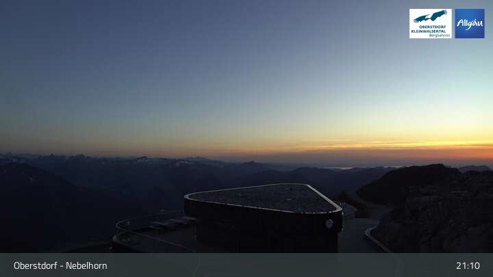 Archiv Foto Webcam 400-Gipfel-Fernblick am Nebelhorn in Oberstdorf