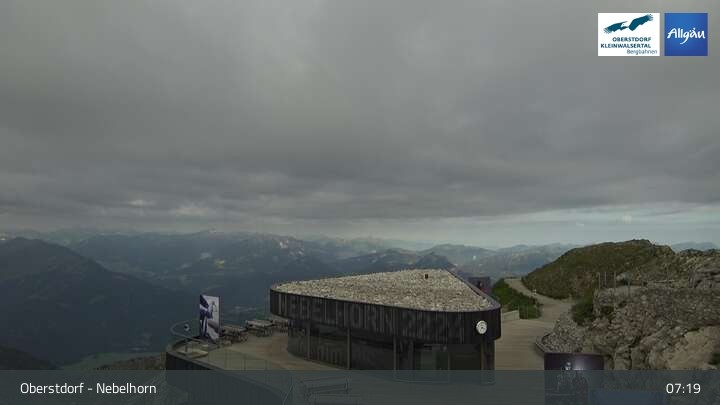 Archiv Foto Webcam 400-Gipfel-Fernblick am Nebelhorn in Oberstdorf