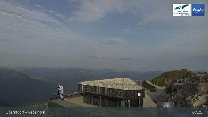 Archiv Foto Webcam 400-Gipfel-Fernblick am Nebelhorn in Oberstdorf