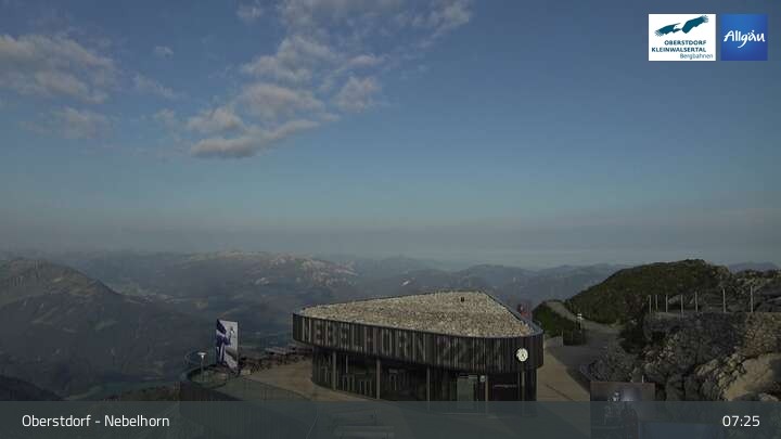 Archiv Foto Webcam 400-Gipfel-Fernblick am Nebelhorn in Oberstdorf