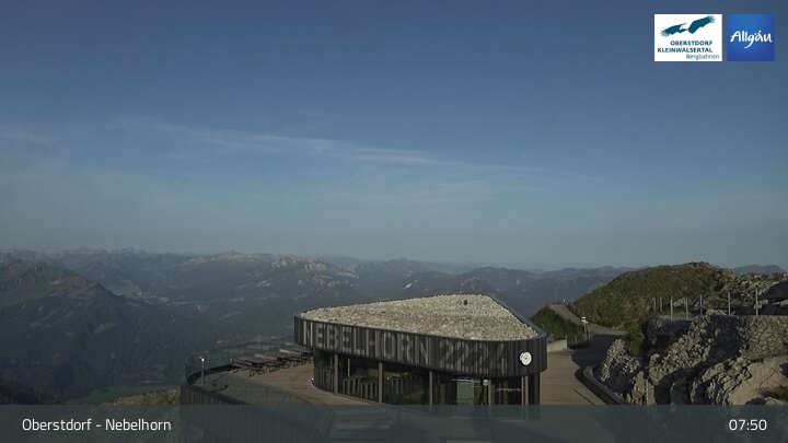 Archiv Foto Webcam 400-Gipfel-Fernblick am Nebelhorn in Oberstdorf