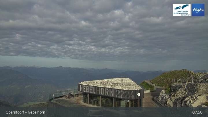 Archiv Foto Webcam 400-Gipfel-Fernblick am Nebelhorn in Oberstdorf