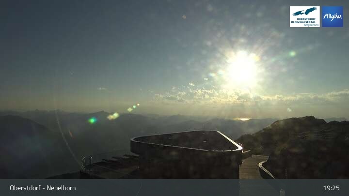 Archiv Foto Webcam 400-Gipfel-Fernblick am Nebelhorn in Oberstdorf