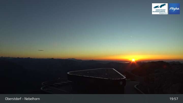 Archiv Foto Webcam 400-Gipfel-Fernblick am Nebelhorn in Oberstdorf