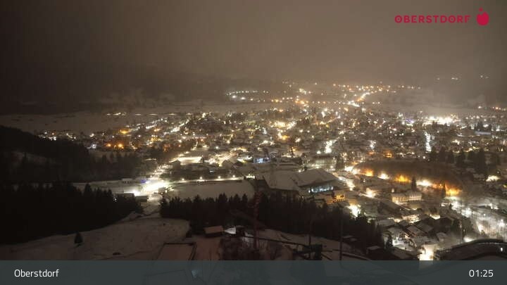 Archiv Foto Webcam Aussicht auf Oberstdorf von der Ski-Schanze