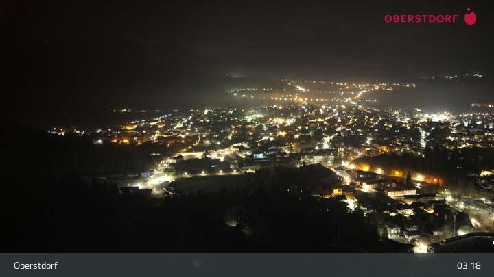 Archiv Foto Webcam Aussicht auf Oberstdorf von der Ski-Schanze