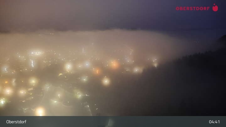 Archiv Foto Webcam Aussicht auf Oberstdorf von der Ski-Schanze