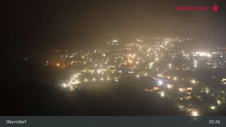 Archiv Foto Webcam Aussicht auf Oberstdorf von der Ski-Schanze