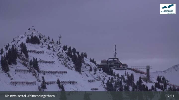 Archiv Foto Webcam Walmendingerhorn Kleinwalsertal