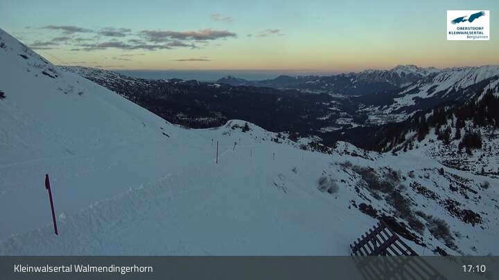 Archiv Foto Webcam Walmendingerhorn Kleinwalsertal