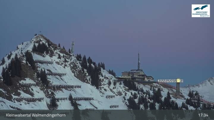 Archived image Webcam Walmendingerhorn Mittelberg