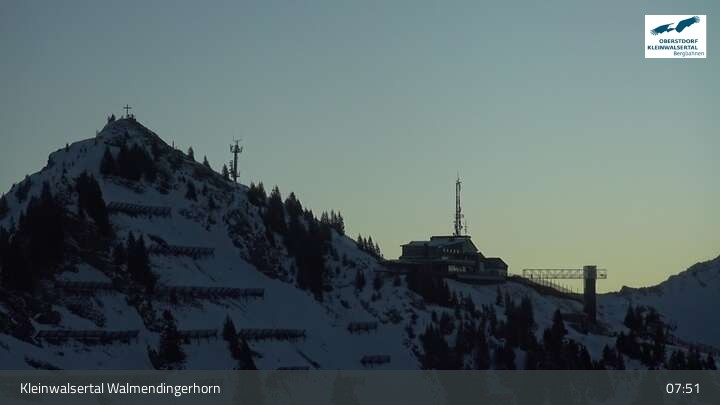 Archiv Foto Webcam Walmendingerhorn Kleinwalsertal