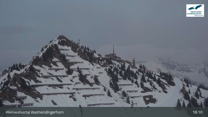 Archiv Foto Webcam Walmendingerhorn Kleinwalsertal