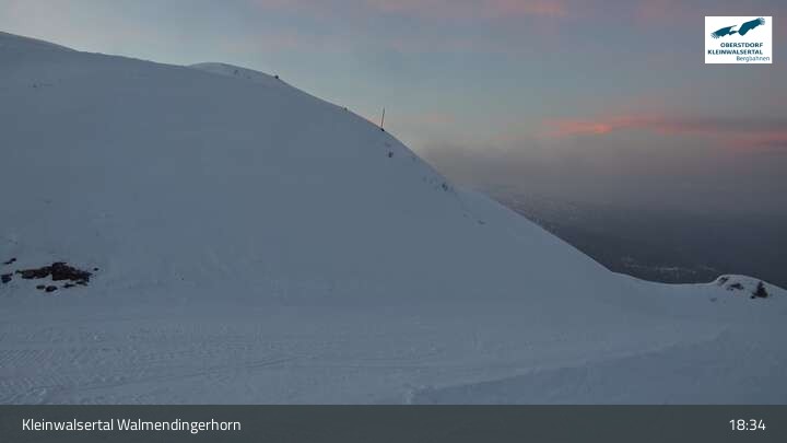 Archiv Foto Webcam Walmendingerhorn Kleinwalsertal