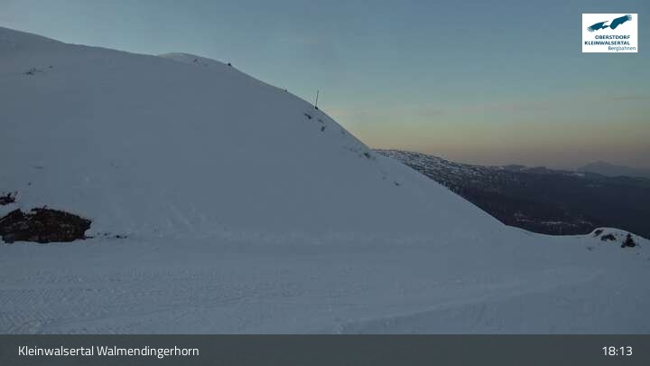 Archiv Foto Webcam Walmendingerhorn Kleinwalsertal