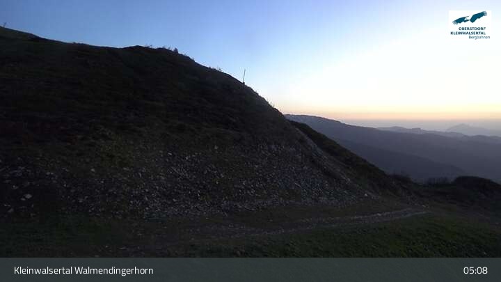 Archiv Foto Webcam Walmendingerhorn Kleinwalsertal