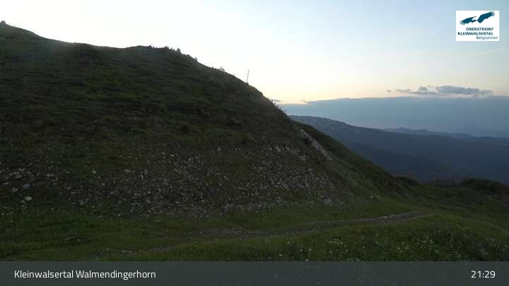 Archiv Foto Webcam Walmendingerhorn Kleinwalsertal