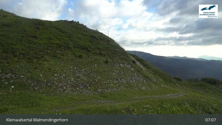 Archiv Foto Webcam Walmendingerhorn Kleinwalsertal