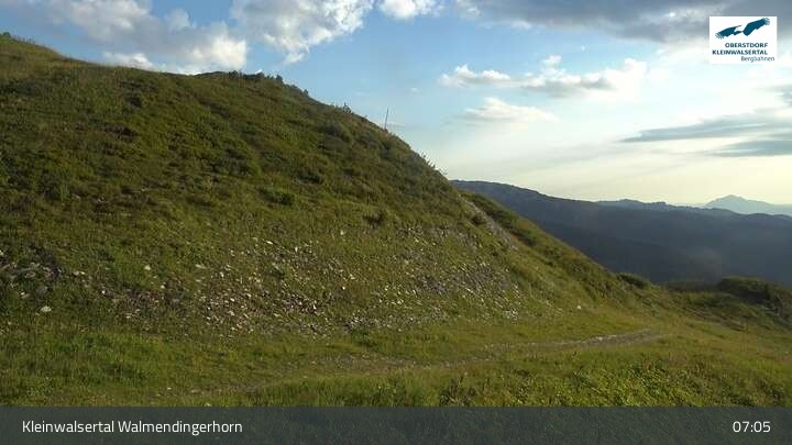 Archiv Foto Webcam Walmendingerhorn Kleinwalsertal