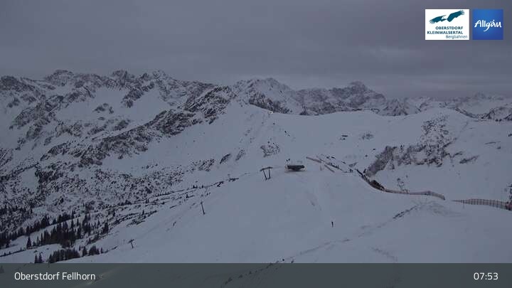 Archiv Foto Webcam Fellhorn - Gipfelstation